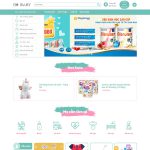 Theme wordpress mẹ và bé, baby 01 Theme wordpress mẹ và bé, baby 01