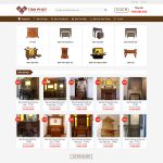 Theme wordpress bán bàn thờ, nội thất Theme wordpress bán bàn thờ, nội thất