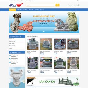 Theme wordpress bán bia đá