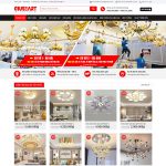 Theme wordpress bán đèn trang trí Theme wordpress bán đèn trang trí