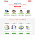 Theme wordpress dịch vụ khám sức khỏe 01