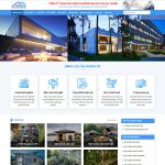 Theme wordpress kiến trúc 02 Theme wordpress kiến trúc 02