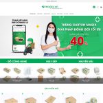 Theme wordpress bán thùng carton Theme wordpress bán thùng carton