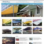 Theme wordpress giới thiệu mái hiên