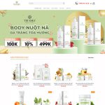 Theme wordpress mỹ phẩm 14