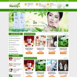 Theme wordpress Mỹ phẩm 2