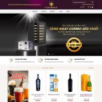 Theme WordPress bán rượu 01 Theme WordPress bán rượu 01