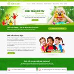 Theme wordpress sinh trắc vân tay