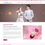 Theme wordpress studio ảnh cưới 02 Theme wordpress studio ảnh cưới 02