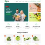Theme wordpress bán thực phẩm sạch 04 Theme wordpress bán thực phẩm sạch 04