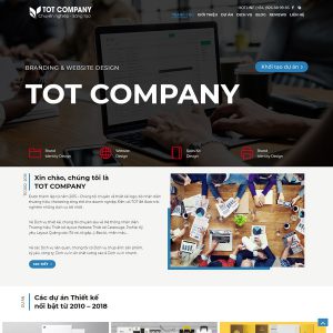 Theme wordpress giới thiệu công ty đẹp