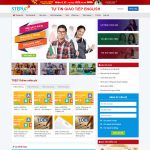 Theme wordpress trung tâm AV