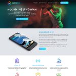 Theme wordpress võ thuật 01 Theme wordpress võ thuật 01