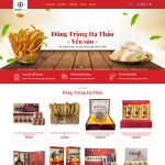Theme wordpress bán yến sào 02