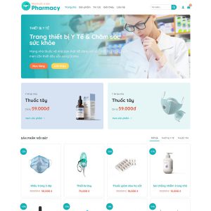 Theme wordpress bán thiết bị y tế