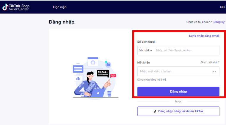 Hướng dẫn cách liên kết TikTok Shop với tài khoản TikTok cá nhân