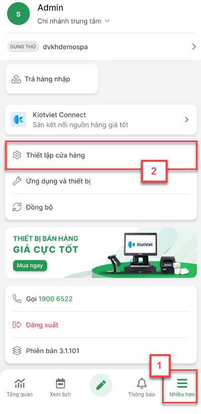 KiotViet - Phần mềm quản lý bán hàng Phổ Biến Nhất