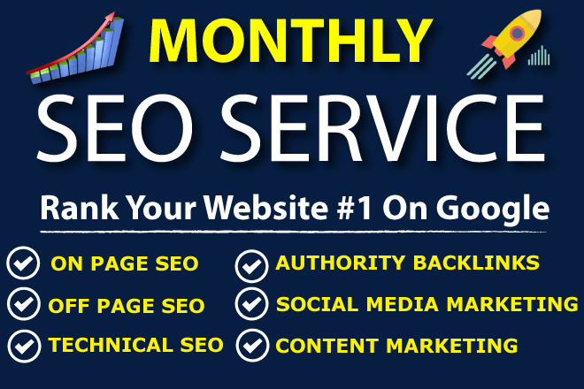 I Will Do Monthly SEO Service for Top Google Ranking and Traffic ...