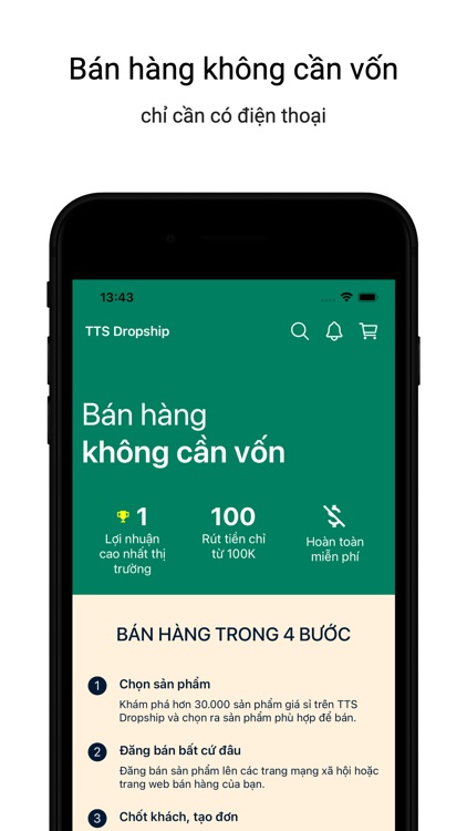TTS Dropship - Bán hàng online by TTS SERVICES JSC