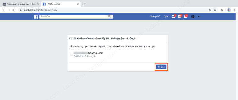 How to remove credit card from Facebook Ads account