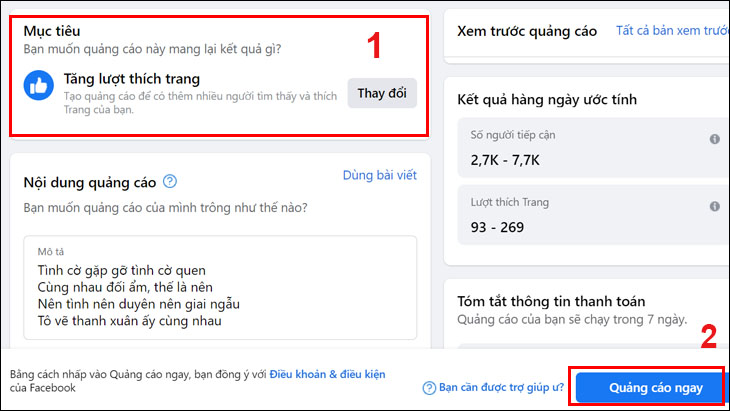 Cách tạo tài khoản quảng cáo Facebook đơn giản, nhanh chóng nhất