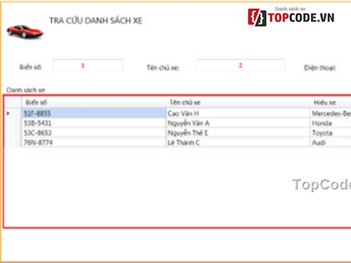 Code + Báo cáo Đồ án chuyên ngành - Phần mềm quản lý gara oto (C# ...