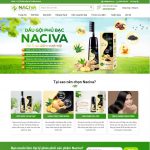 Theme wordpress dầu gội đầu, mỹ phẩm