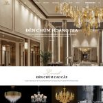 Theme wordpress bán đèn trang trí, đèn chùm Theme wordpress bán đèn trang trí, đèn chùm