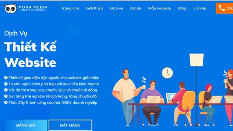 Top 9 dịch vụ thiết kế website chuyên nghiệp nhất năm 2024