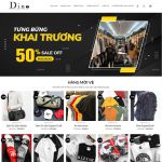 Theme wordpress đồ nam 02 Theme wordpress đồ nam 02