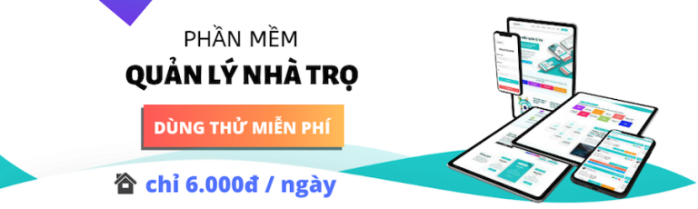 Phần mềm quản lý nhà trọ - chung cư mini - căn hộ dịch vụ