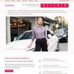 Theme wordpress landing page bán quần áo Theme wordpress landing page bán quần áo