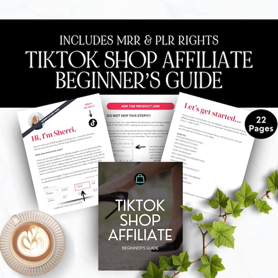 Tiktok Guide, Affiliate Marketing Guide, Passive Income, Master ...