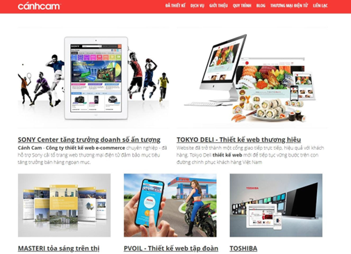 Cánh Cam – Công ty thiết kế website chuyên nghiệp bậc nhất hiện nay