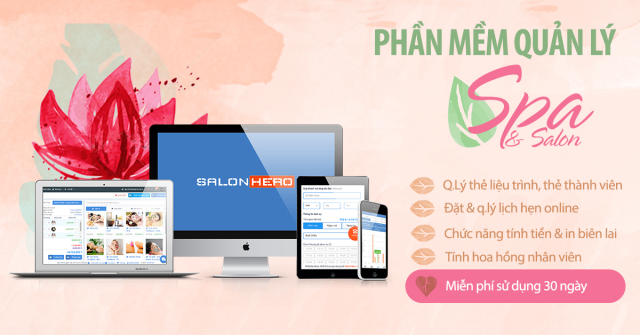 Phần mềm quản lí tiệm nail hiệu quả