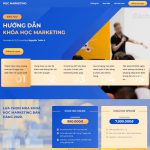 Theme wordpress landing page khóa học marketing Theme wordpress landing page khóa học marketing