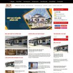 Theme wordpress kiến trúc 06 Theme wordpress kiến trúc 06
