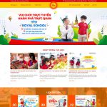 Theme wordpress trường mầm non