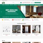 Theme wordpress bán rèm cửa, manh rèm