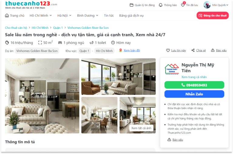 6 Mẫu đăng tin cho thuê chung cư hay, hút khách nườm nượp ...