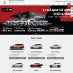 Theme wordpress bán xe mitsubishi 01