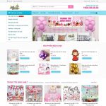 Theme wordpress bán đồ trang trí sinh nhật, tiệc cưới, party Theme wordpress bán đồ trang trí sinh nhật, tiệc cưới, party