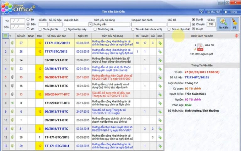5 Phần mềm quản lý văn bản nội bộ, lưu trữ tài liệu tìm kiếm nhanh ...