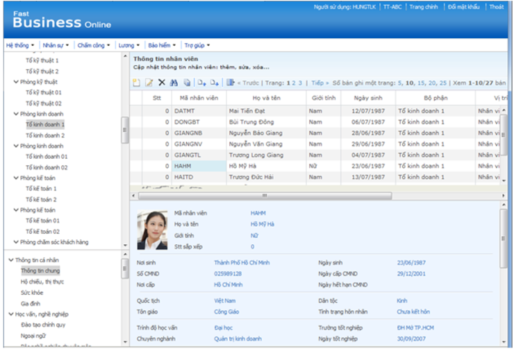 15+ phần mềm quản lý nhân sự HRM đáng dùng và phổ biến nhất