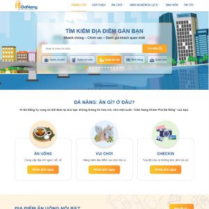 Theme wordpress review du lịch