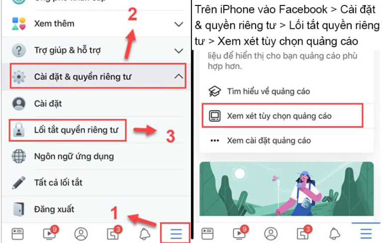 Các cách tắt quảng cáo trên Facebook điện thoại nhanh nhất