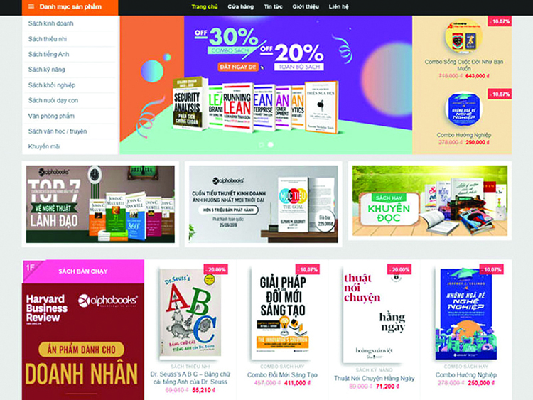 Thiết Kế Website Bán Sách Online