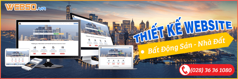 Thiết kế website bất động sản