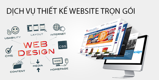 Dịch vụ Thiết Kế Website Trọn Gói giá rẻ