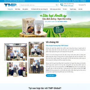 Theme wordpress thực phẩm sạch 07